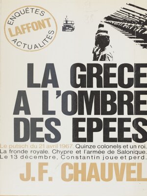 cover image of La Grèce à l'ombre des épées